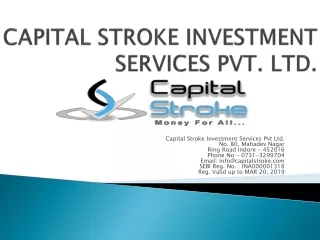 Capital stroke - Best Trading tips service provider