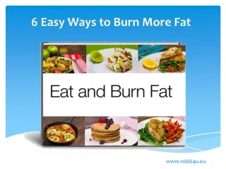 6 Easy Ways to Burn More Fat