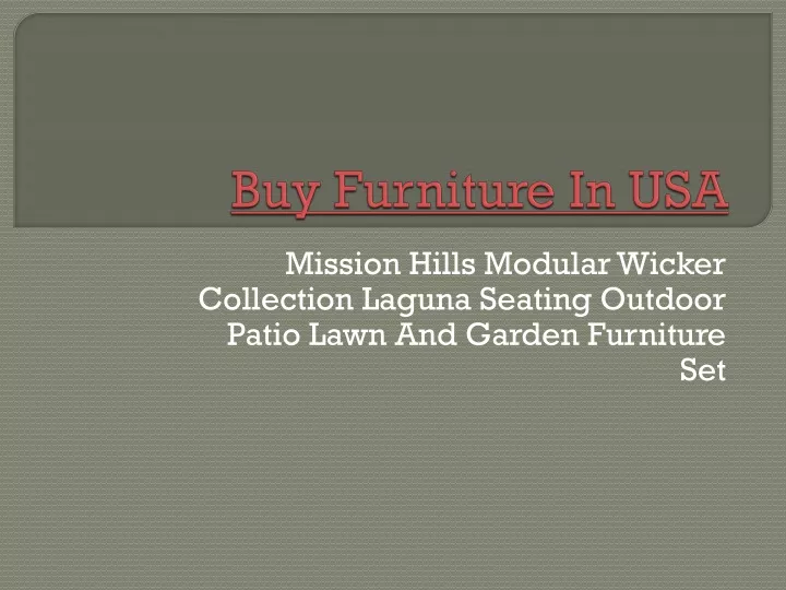 buy furniture in usa