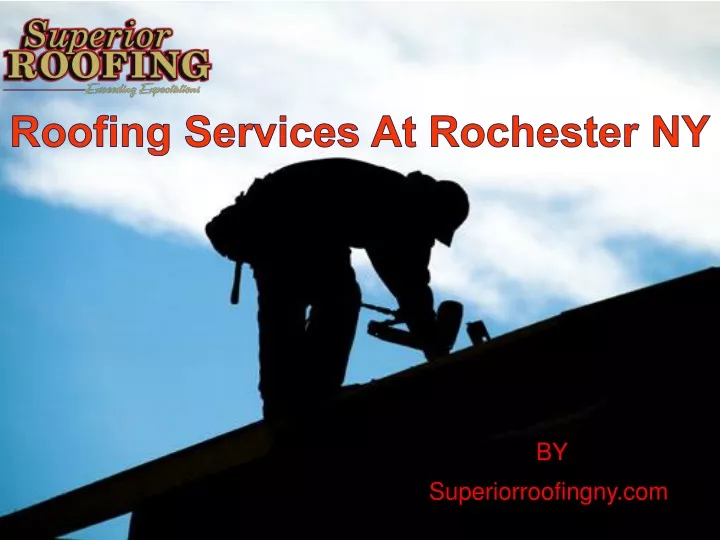 roofing services at rochester ny