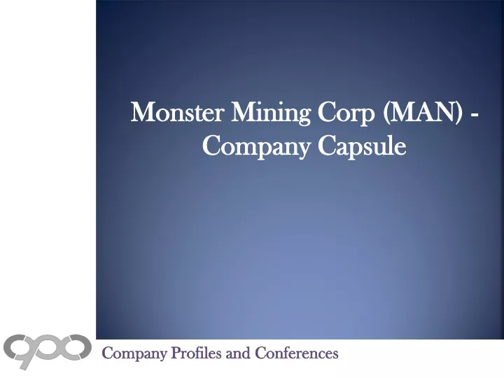 monster mining corp man company capsule