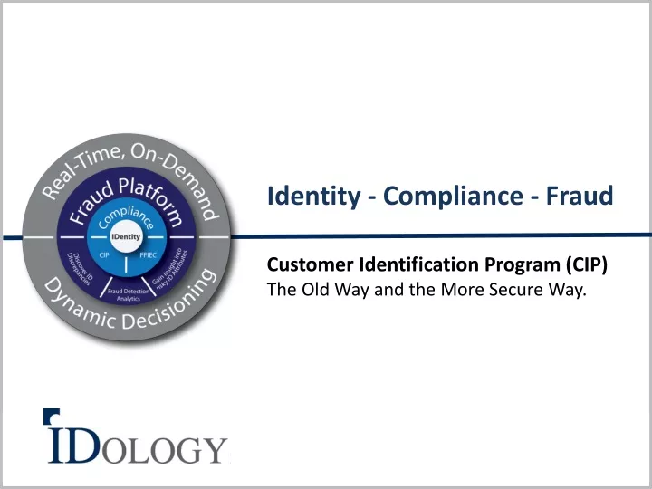 identity compliance fraud