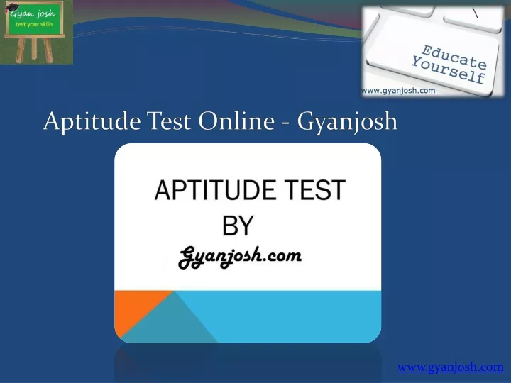 aptitude test online gyanjosh