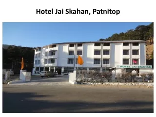 hotel, hotels, Jai, patnitop, accommodation, reservation, on