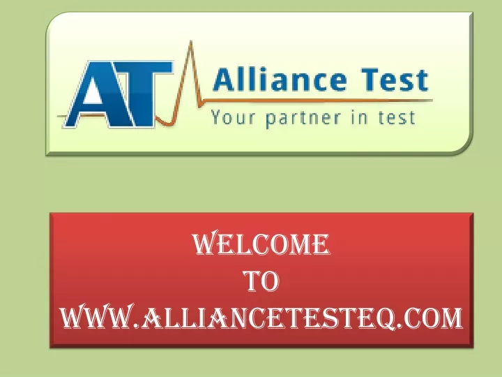 welcome to www alliancetesteq com