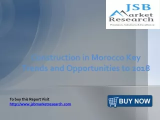 JSB Market Research: Construction in Morocco