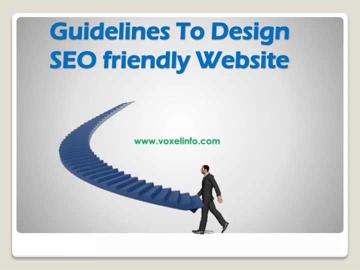 guidelines to design seo friendly website