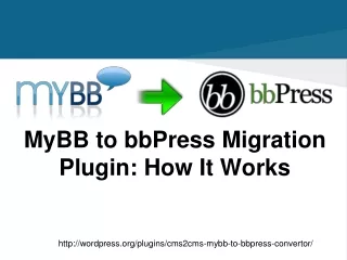 MyBB to bbPress Migration Plugin: How It Work