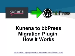 Automated Kunena to bbPress Switch Plugin. How It Works