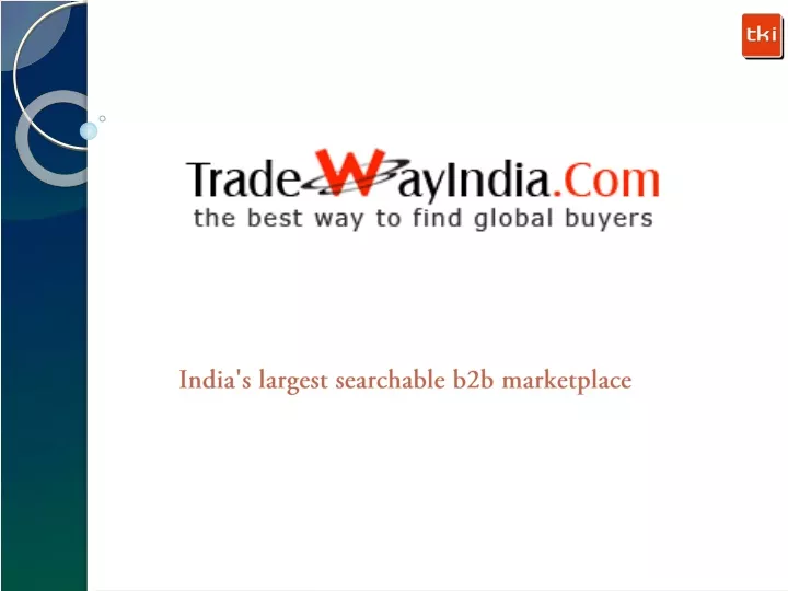 india s largest searchable b2b marketplace