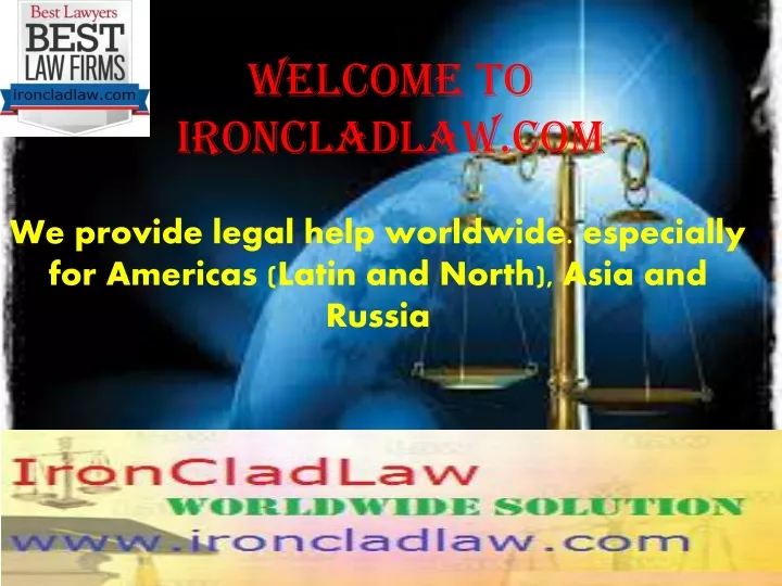 welcome to ironcladlaw com
