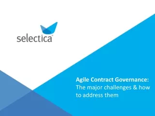 Tackle Contract Management Challenges with Selectica Contrac
