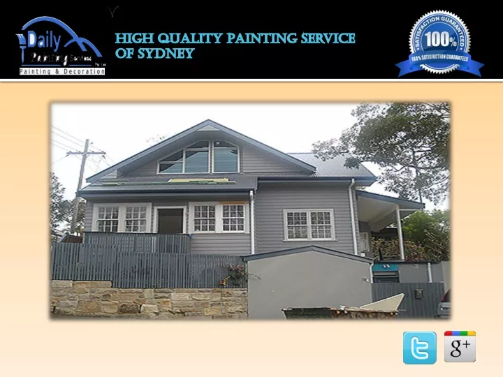 high quality painting service of sydney