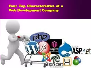 Four Top Characteristics of a Web Development Company