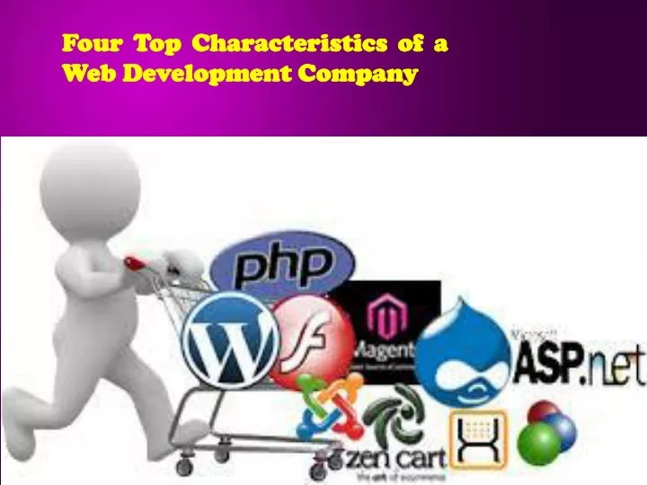 four top characteristics of a web development