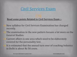 Very helpful knowledge for civil services exam