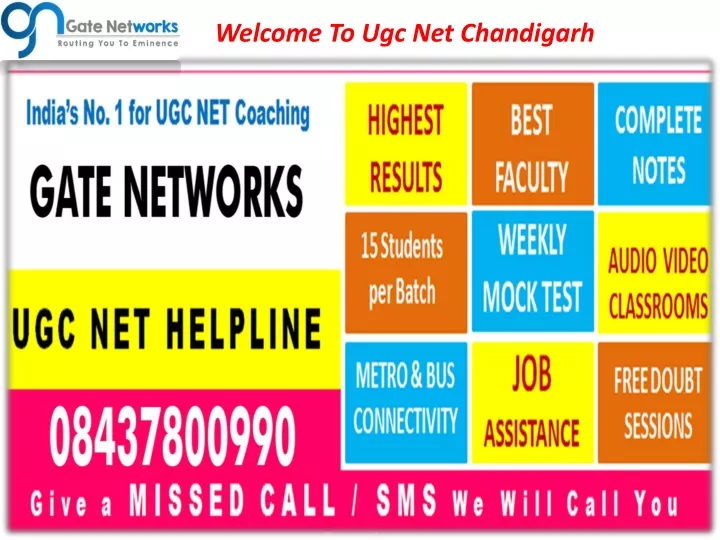 welcome to ugc net chandigarh