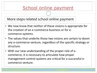 How to choose the best way of school online payment