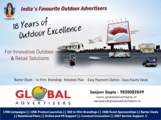 Barter Deals in Advertising Business in India-Global Adverti