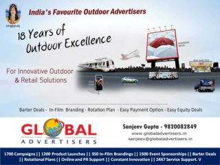 Great Deals for Advertising in Mumbai-Global Advertisers