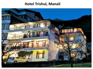 hotel, hotels, trishul, Manali, accommodation, reservation,