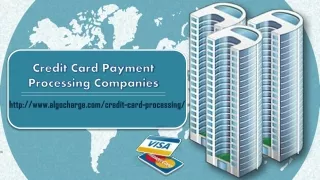 Credit Card Payment Processing Companies