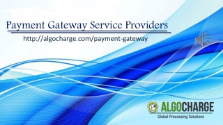 Payment Gateway Service Providers