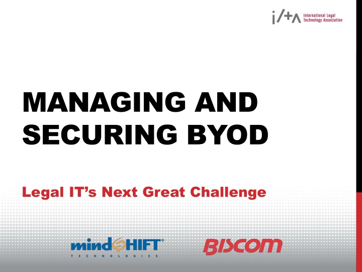 managing and securing byod