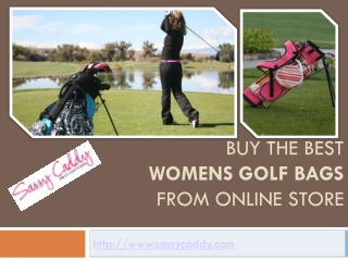 Buy the best womens golf bags from online store: