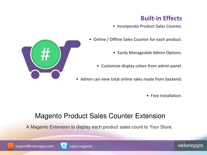 magento product sales counter extension