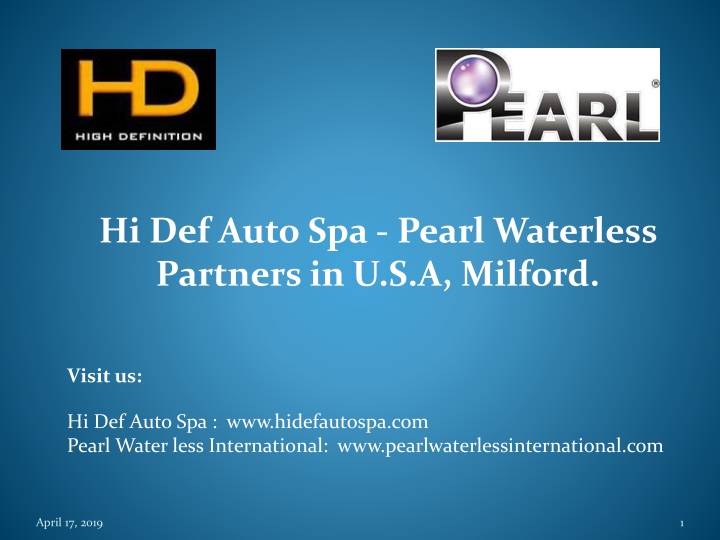 hi def auto spa pearl waterless partners