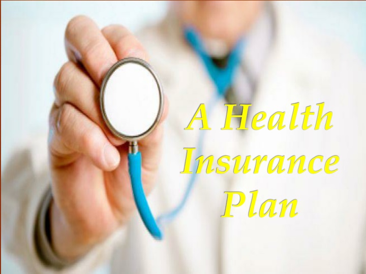 a health insurance plan