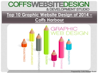 Top 10 Graphic Website Design of 2014 – Coffs Harbour