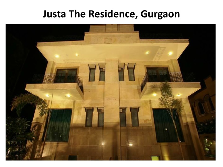 justa the residence gurgaon