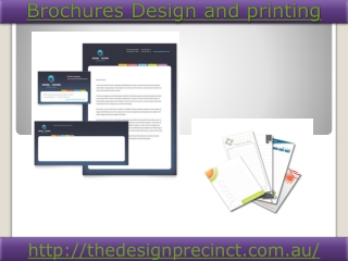 Brochures Design and printing