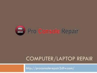 Pro Console Repair