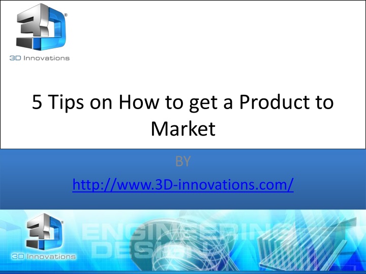 5 tips on how to get a product to market