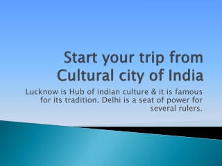 For best offers get Cheap air tickets from Lucknow to Delhi