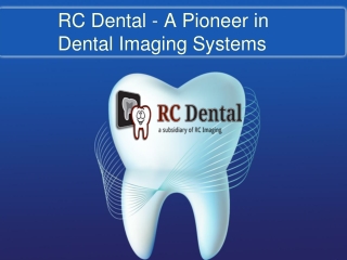 RC Dental Imaging - Dental Imaging Accessories