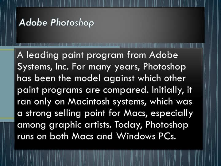 adobe photoshop