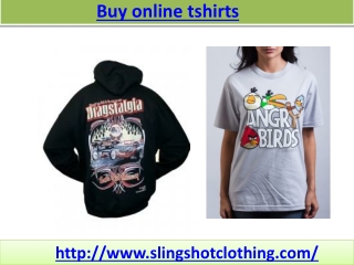 Slingshot t-shirts