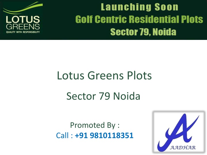 lotus greens plots