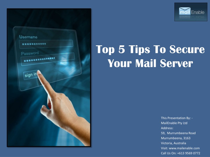 top 5 tips to secure your mail server