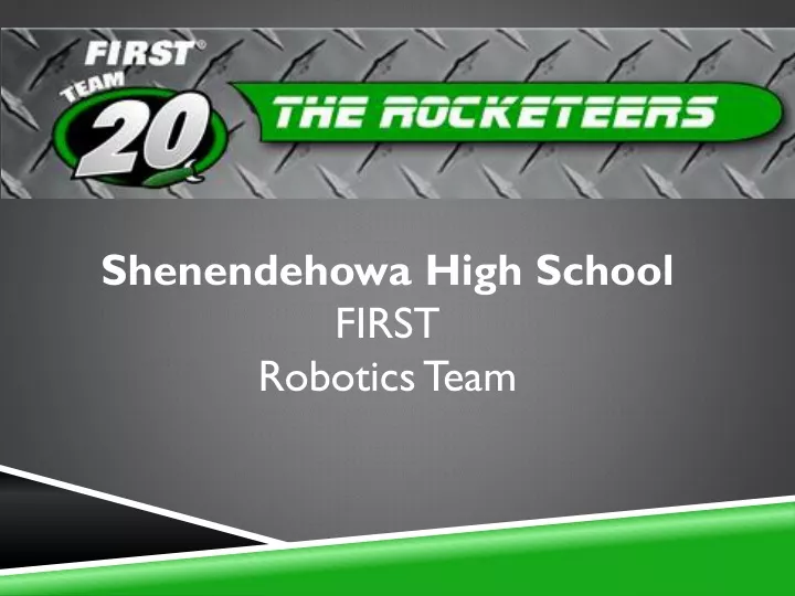shenendehowa high school first robotics team