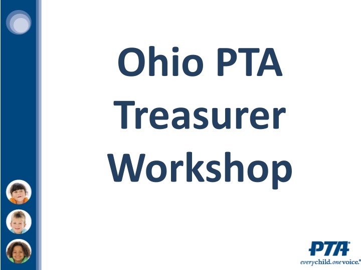 ohio pta treasurer workshop