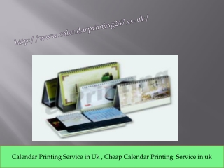 London Calendar Printing Expert