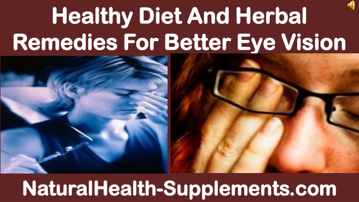 healthy diet and herbal remedies for better