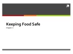 Keeping Food Safe - slide 1