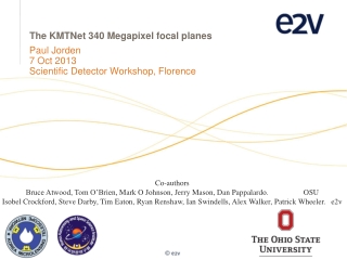 The KMTNet 340 Megapixel focal planes