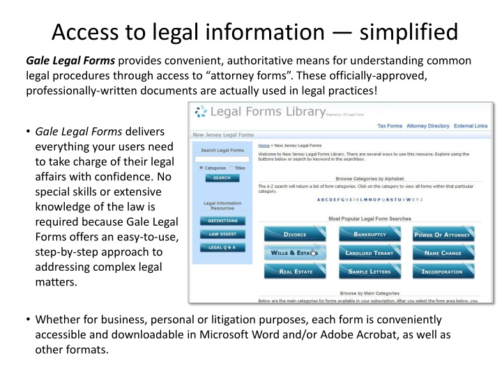 access to legal information simplified